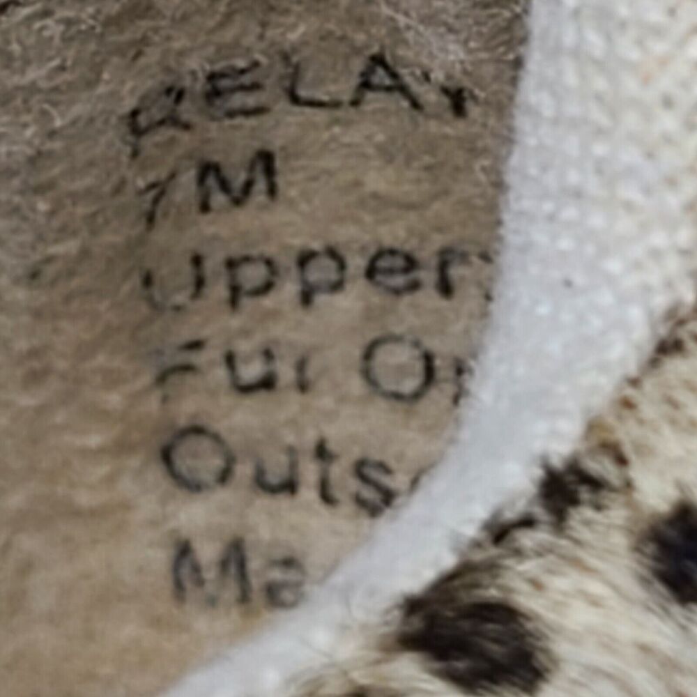 Coconuts by Matisse Relay Leopard Print Cowhair Sneakers Shoes Womens SZ 7 - Picture 8 of 11